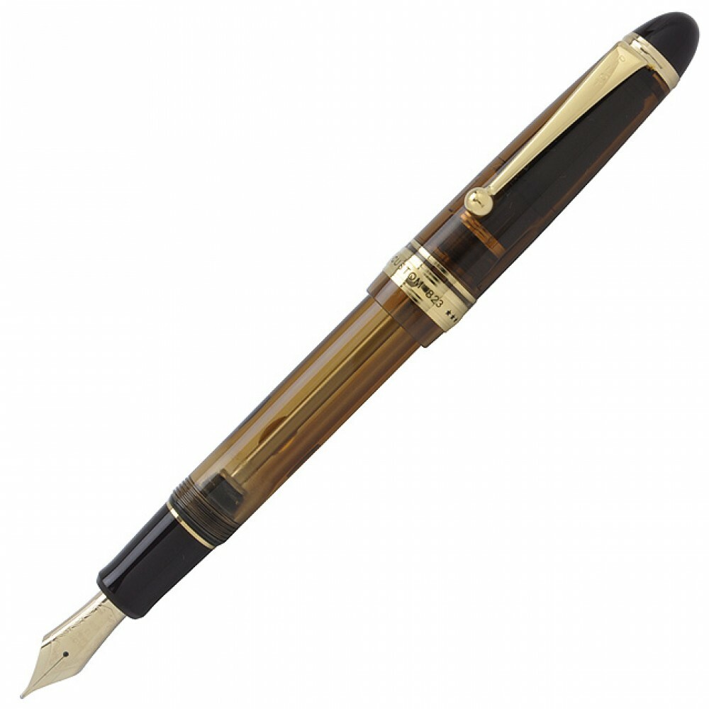 Pilot Namiki CUSTOM 823 Plunger Type Transparent Brown Fine Nib FKK-3MRP-BN-F