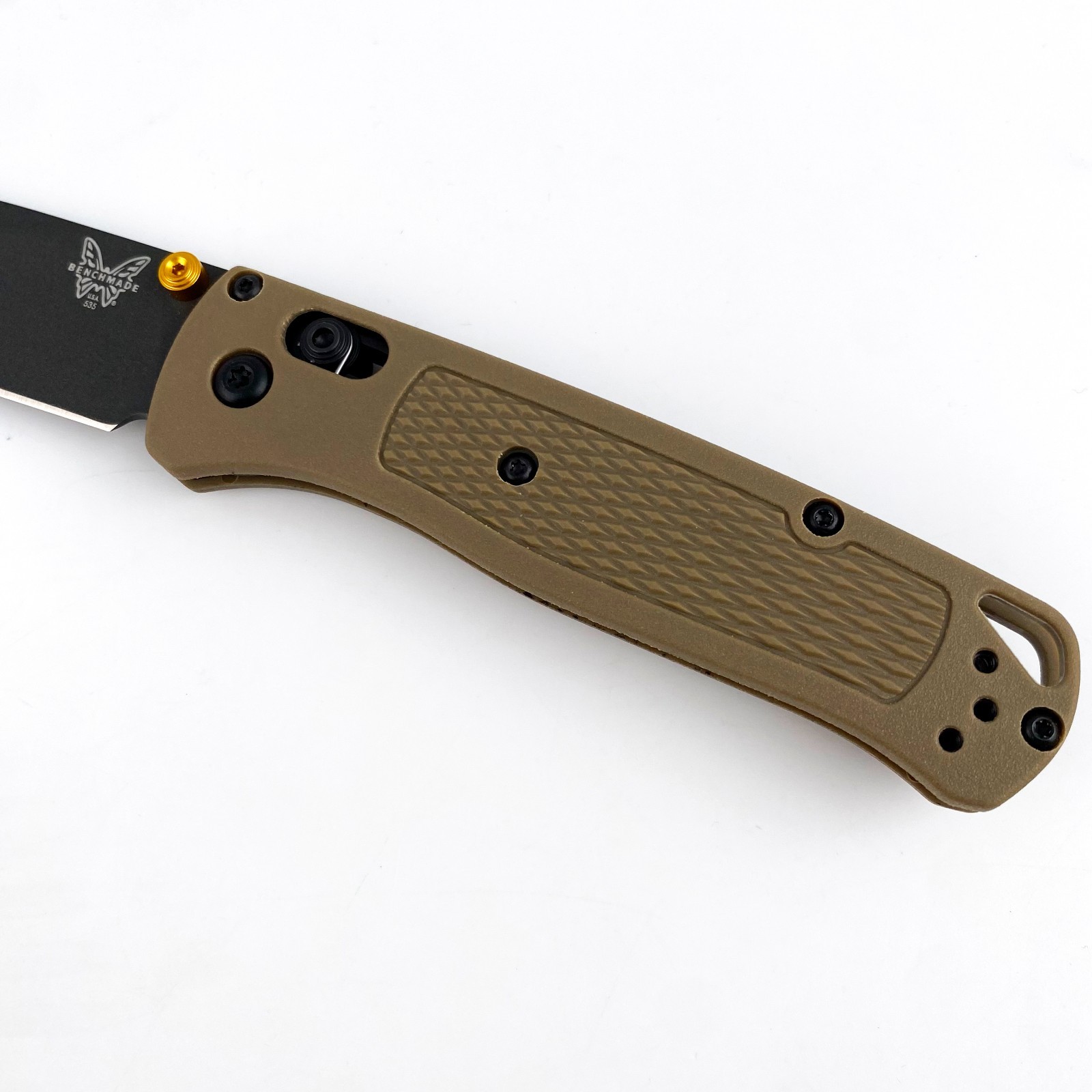 Benchmade 535GRY-1 Bugout Ranger Green Grivory Handle CPM-S30V Folding Knife