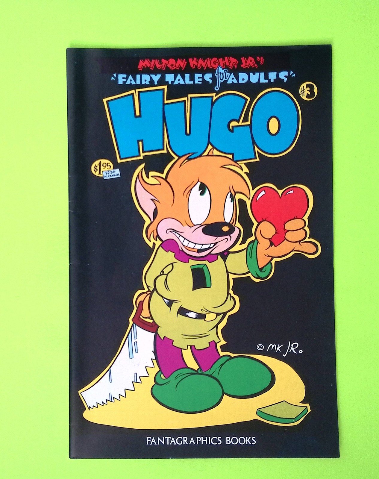 Hugo #3 Vol. 2 1985 Fantagraphics Books 8.0 Comic Book W255-142