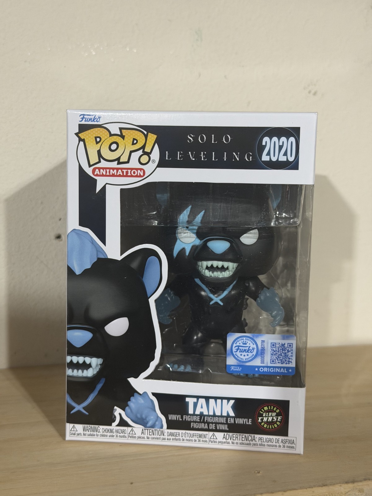 Funko Pop! Vinyl: Solo Leveling – Tank (Glow) (Chase) – Funko (Exclusive) #2020