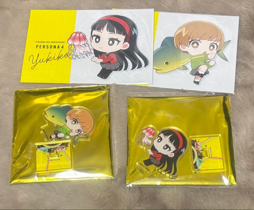 Persona 4 Sea Paradise 30th P30th Lot: Acrylic Stands,