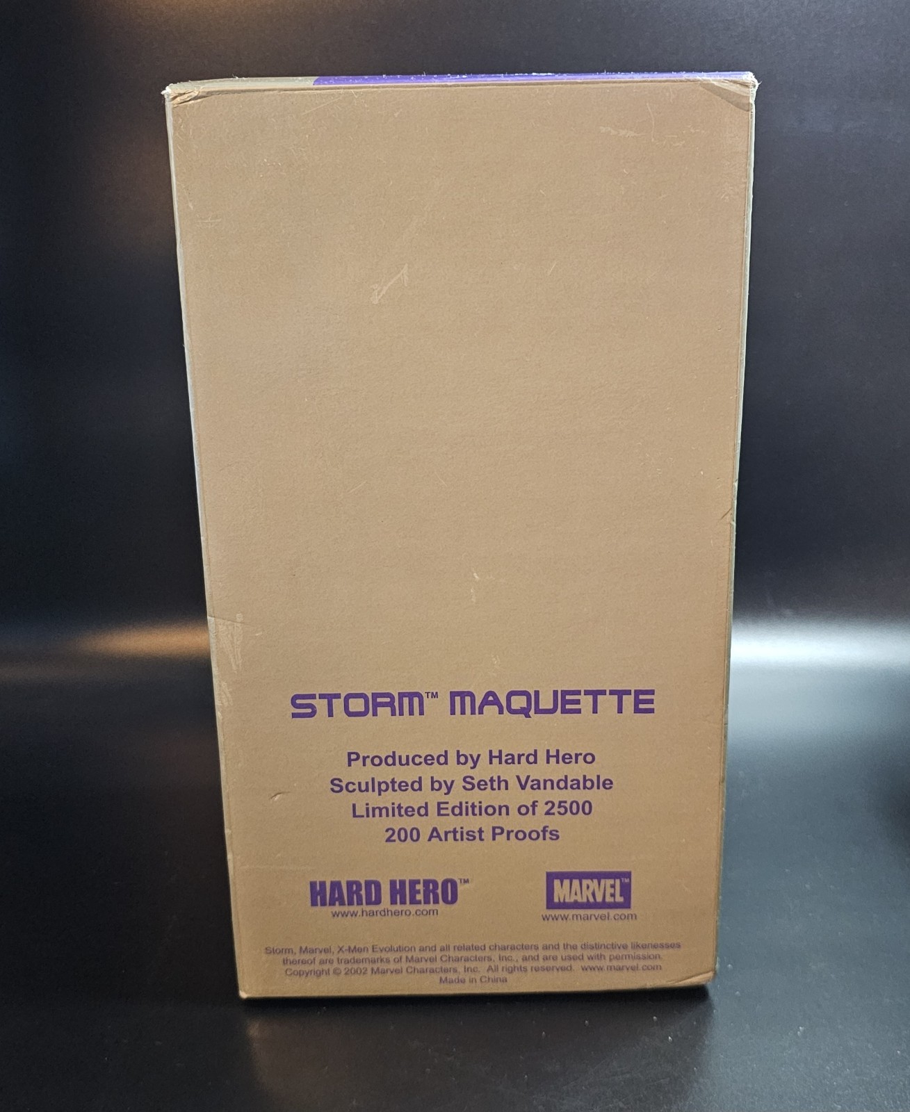 Hard Hero Marvel X-Men Evolution 10.75″ Storm Maquette Statue 2002 MIB Limited