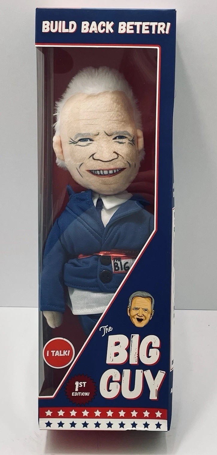 Joe Biden “The Big Guy” Talking Doll Limited 1st Edition Political Satire Scarce