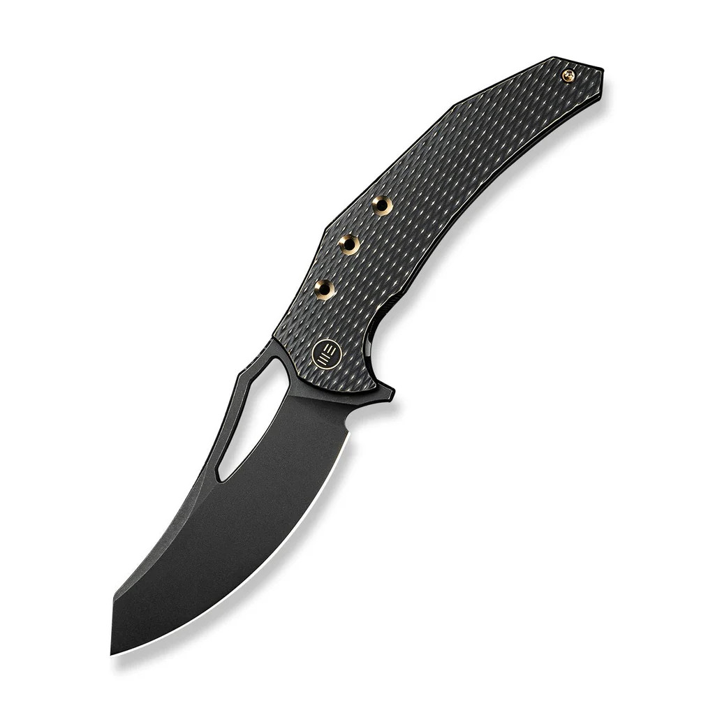 WE Knife Epaulette Frame Lock 24024-1 Black Titanium M390 Stainless Steel Knife