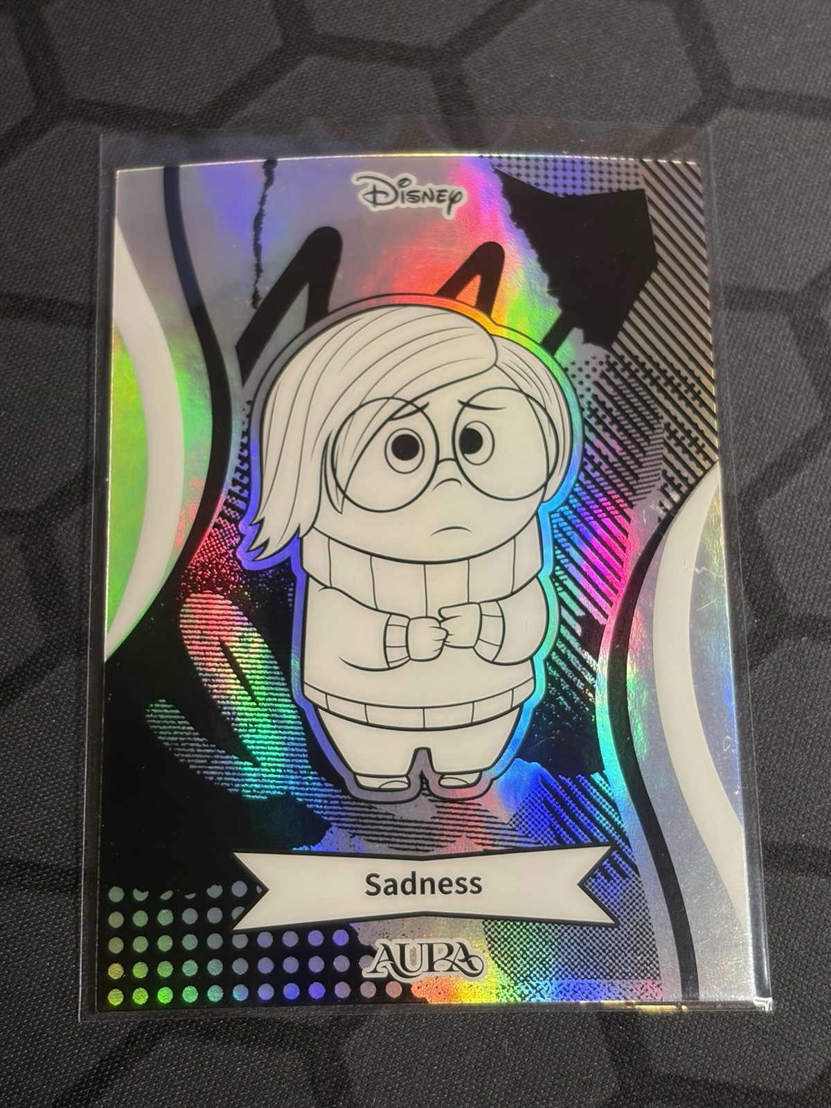 2025 Kakawow Aura Disney Line Art Silver Parallel Sadness #AD-I-207