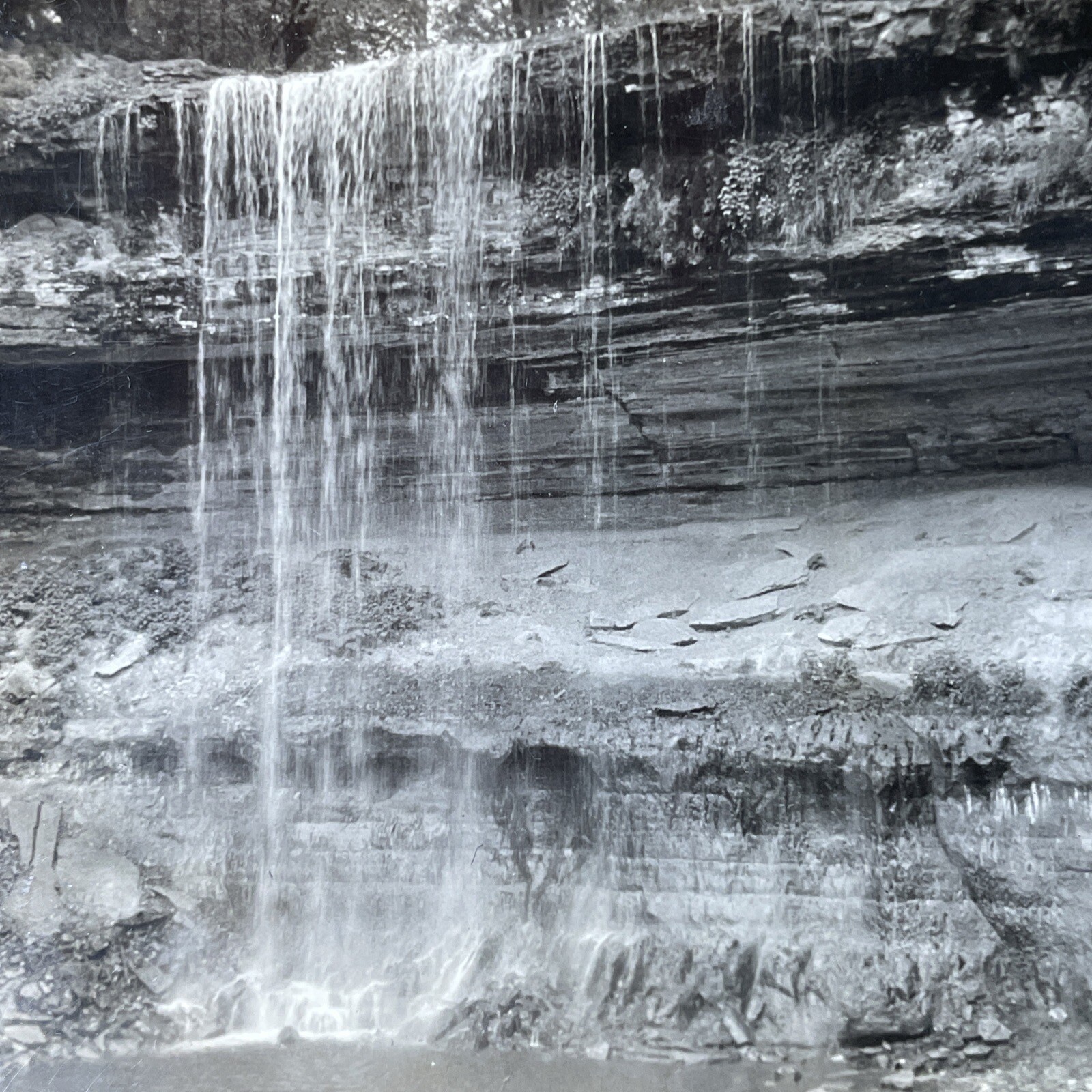 Minnehaha Falls Stereoview Keystone View Co. 1919 Minneapolis Minnesota