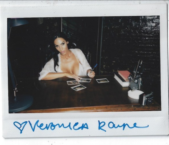 Veronica Rayne Signed 1 of 1 POLARIOD #3 Models Comes with COA RARE