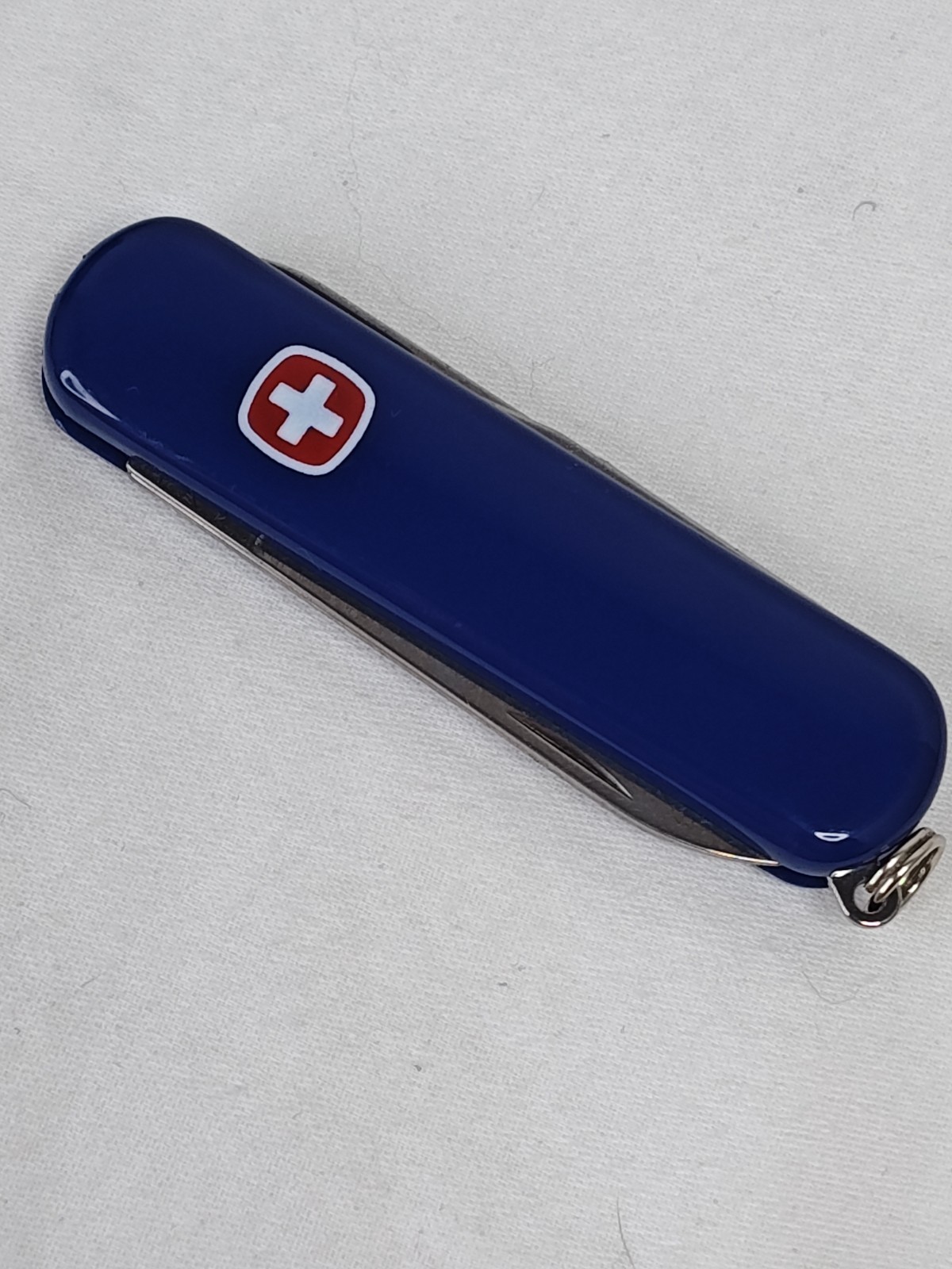 Wenger Esquire Swiss Army Knife Blue DirecTV Advertising Multi Tool Pocket Case