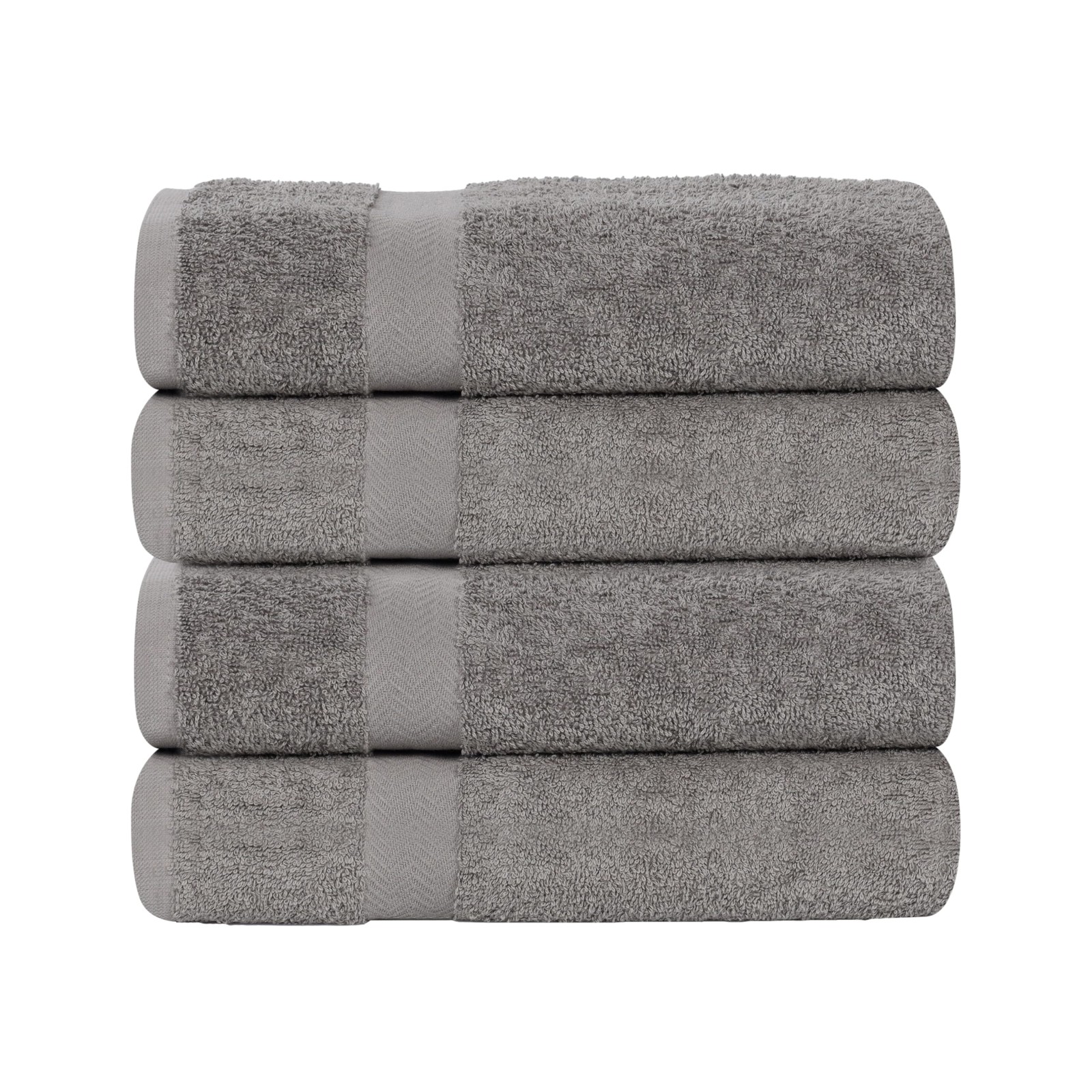 Superior 4-Piece Cotton Bath Towel Set Towels For Adults Kids Drying Body