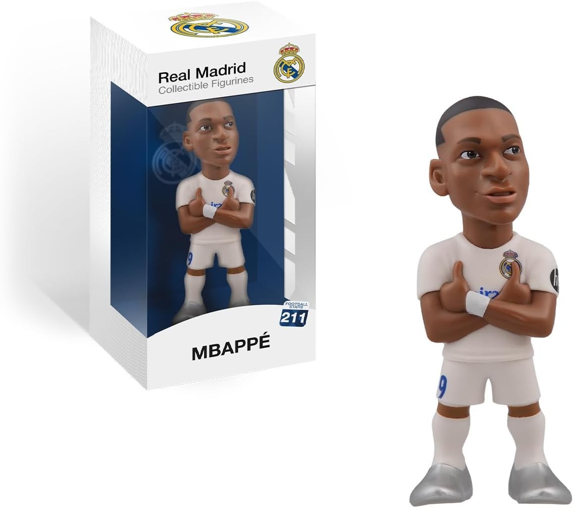 Kylian Mbappe Real Madrid 8″ Action Figure Collectible Soccer Football Figurine