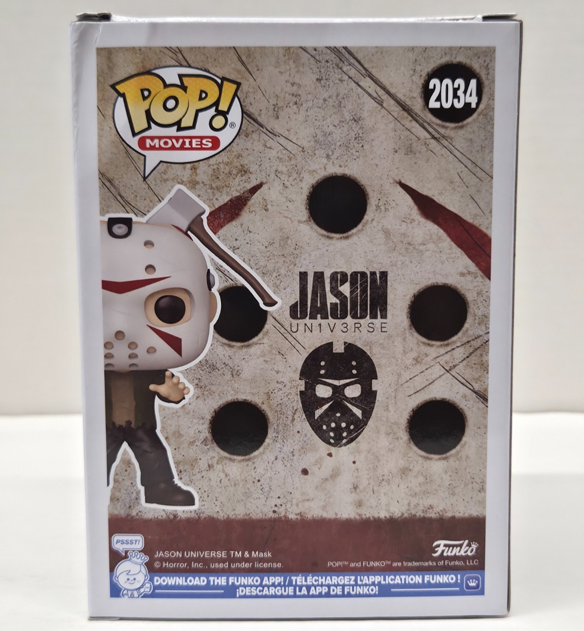 JASON Voorhees Universe Friday the 13th Funko POP! Movies #2034 Figure BOX WEAR