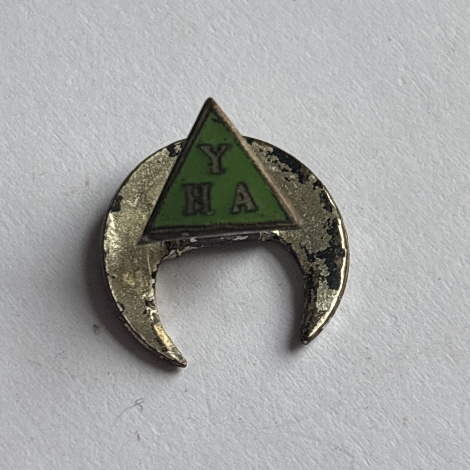 Miniature Youth Hostel Association Metal Badge.