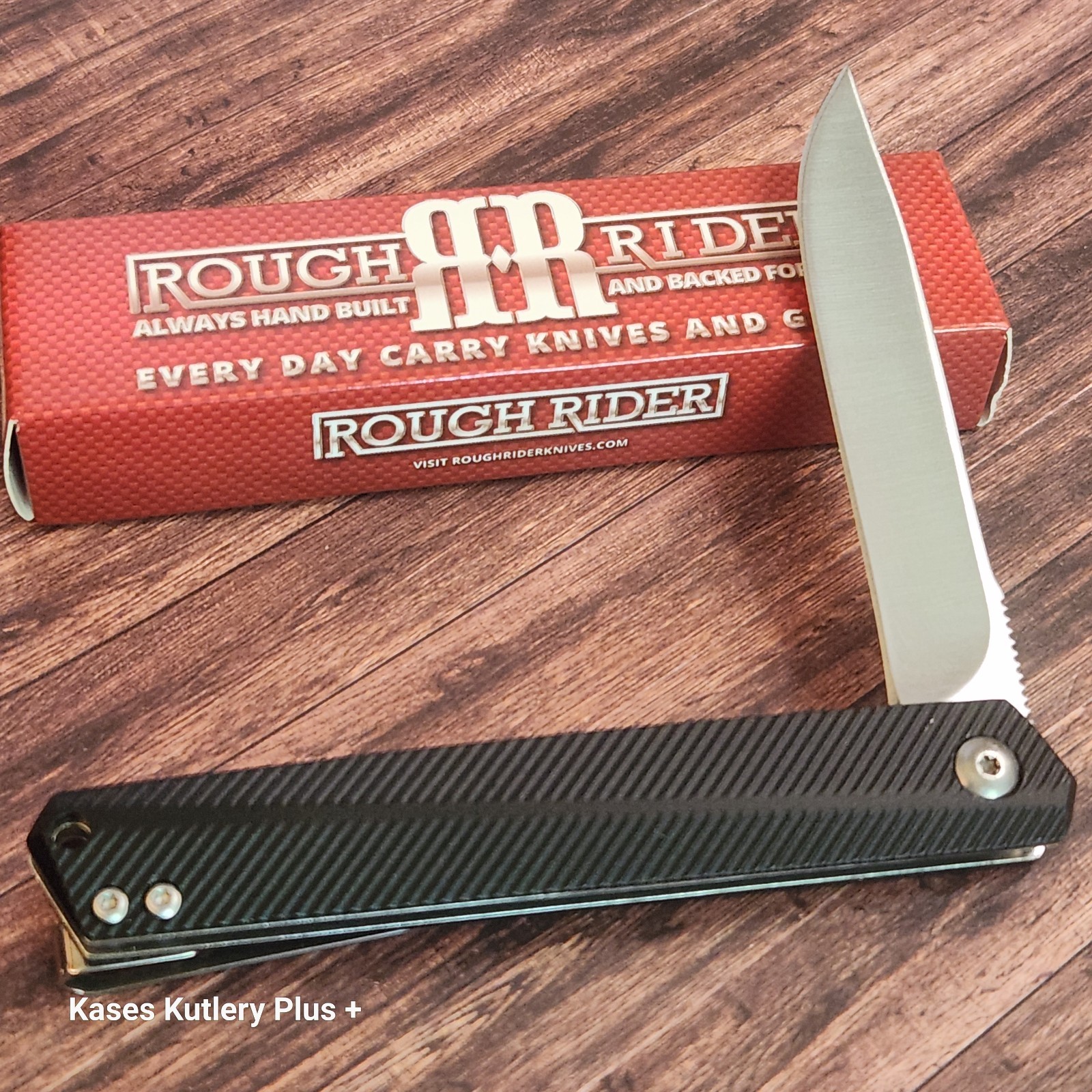 Rough Rider Flipper Liner Lock 4.75″ Closed Folding Pocket Knife