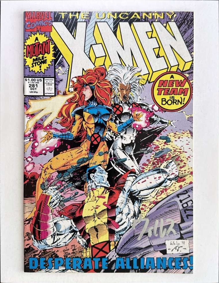 X-Men #281 * VF 8 * AUTO * Free shipping on 2 or more items!