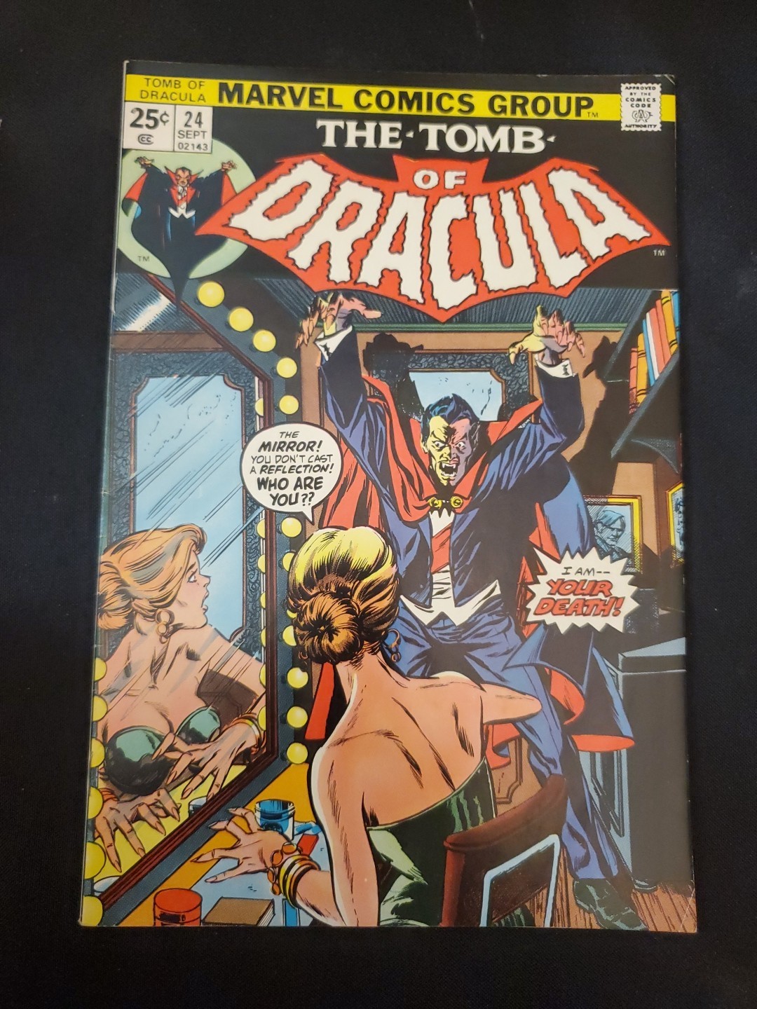 The Tomb of Dracula #24 Marvel 1974 Feat. Blade VFN