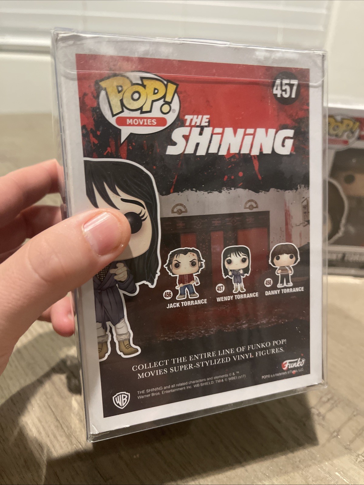 Funko Pop! Vinyl: The Shining Jack, Wendy, Danny Torrance Figures #456 #457 #458