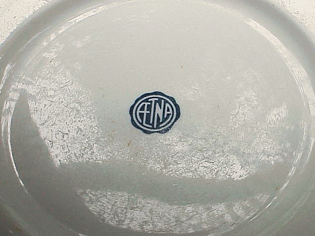 1930 Syracuse China AETNA Insurance Dining Room Restaurant Ware 9½” DINNER PLATE