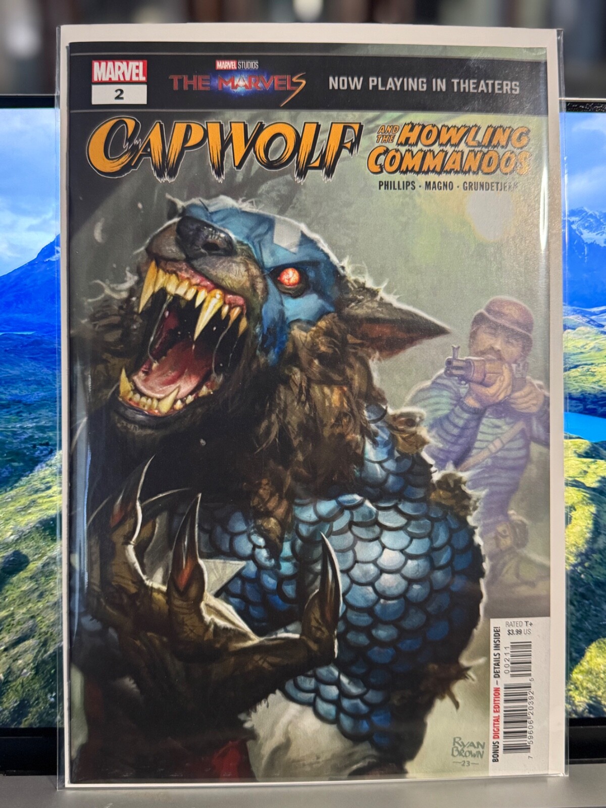 CAPWOLF AND THE HOWLING COMMANDOS #2 (MARVEL 2023) MAIN COVER NM [ WE COMBINE SH