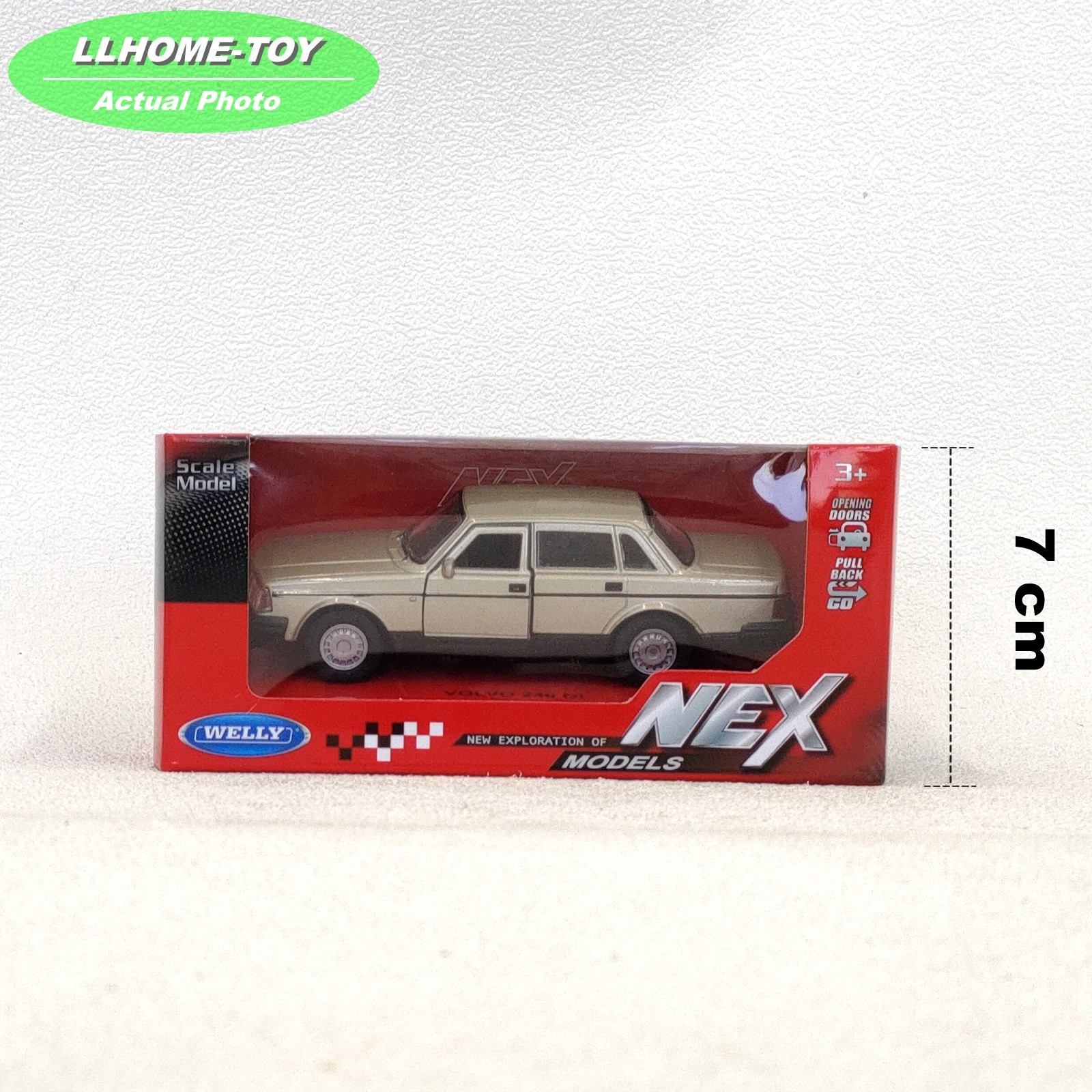 WELLY 1:36 VOLVO 240 GL Alloy Diecast Vehicle Car MODEL Toy Gift Collection