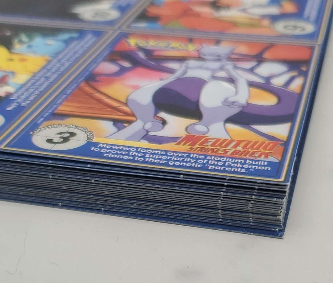 POKEMON Trivia 1999 Burger King Master Trainer Collector Set-COMPLETE-UNCUT 1-20