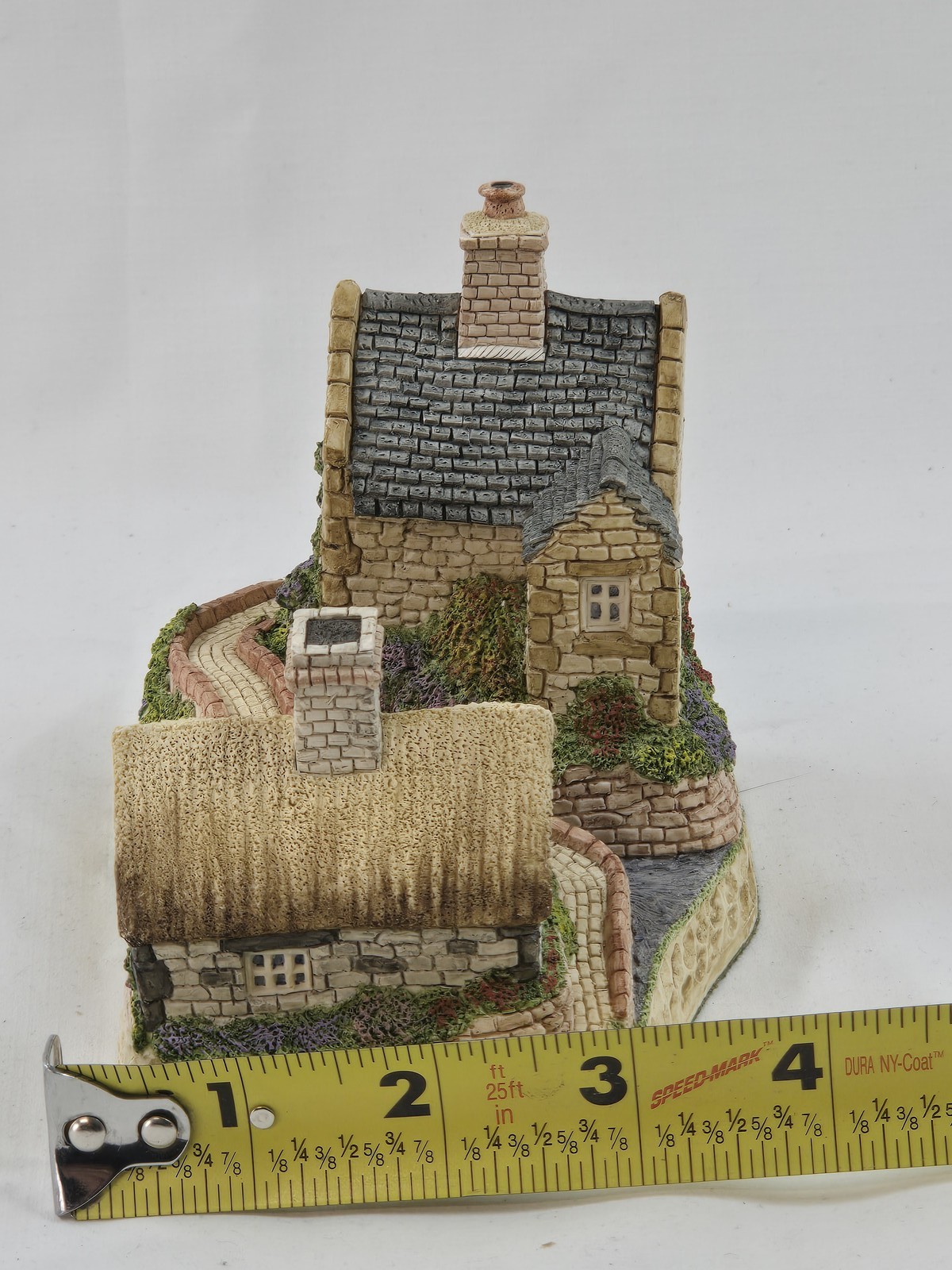 Vintage David Winter Cottage Figurine “The Bridge” 1991 Hand Painted Miniature