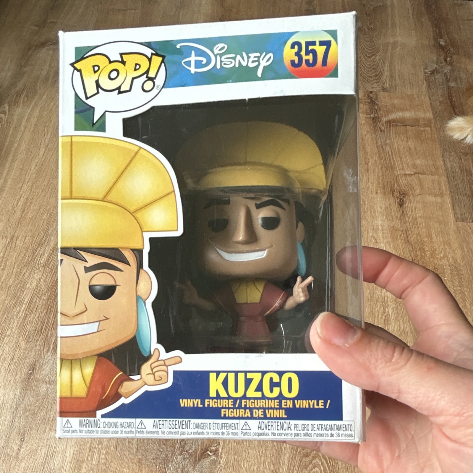 Funko Pop! Disney Kuzco #357 Vinyl Figure Original Unopened Box