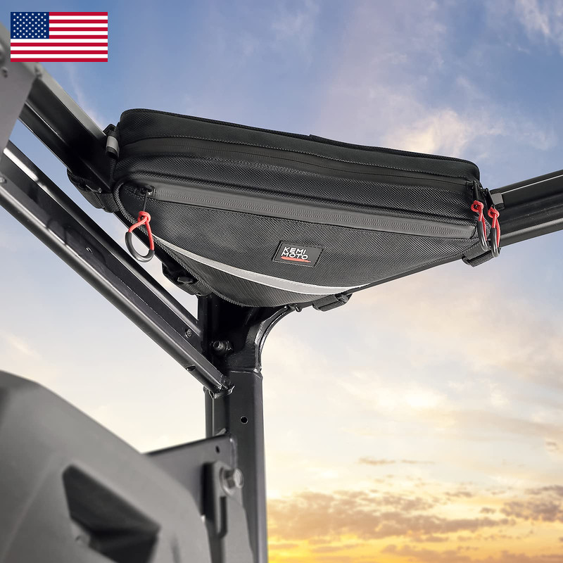 Kemimoto Utv Roll Bar Triangle Storage Bag Water Resistant Universal