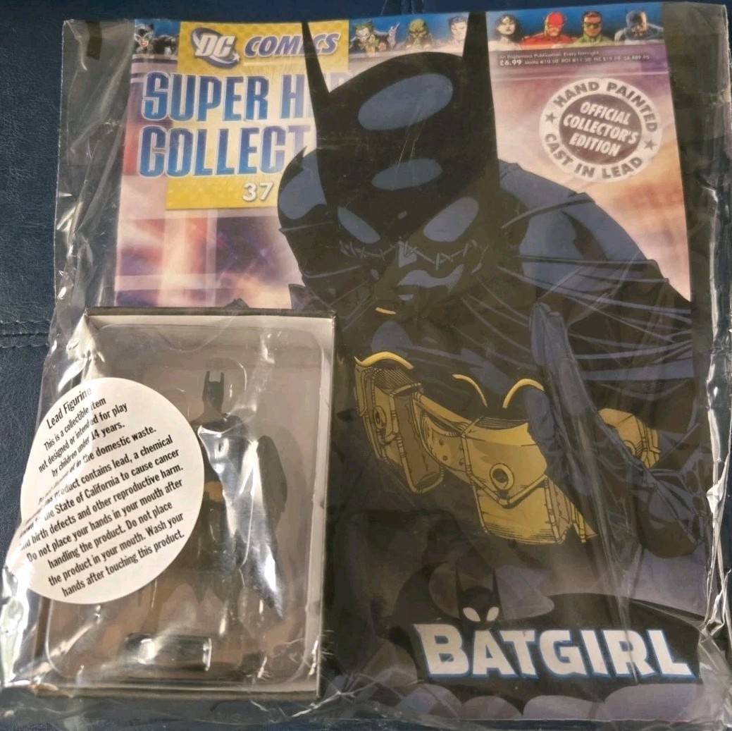 DC Comics Super Hero Collection #37 Batgirl, Comic and Lead Figurine