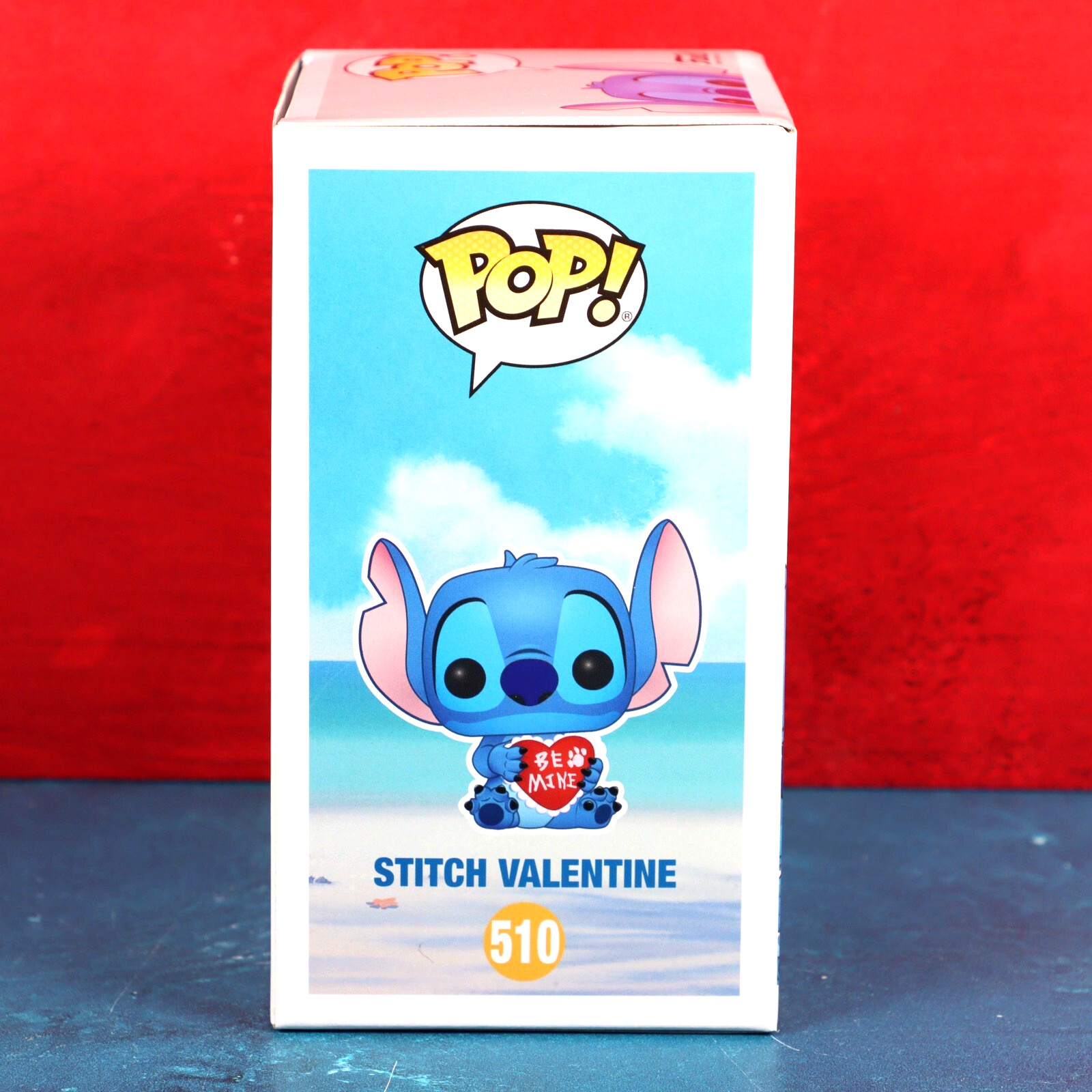 Funko Pop Lilo & Stitch 510 Stitch Valentine Hot Topic Exclusive 2018 Protector