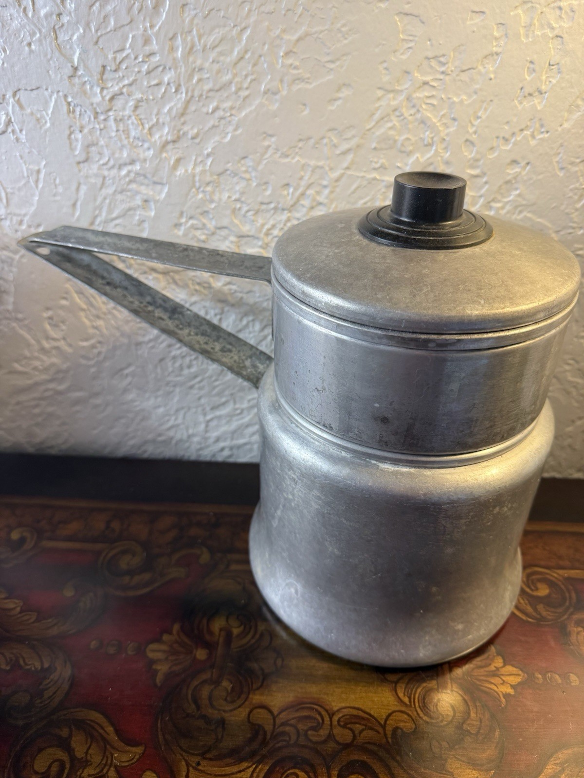 Aluminum Double Boiler by Superior Quality Pure Aluminum VTG 3-Piece Set