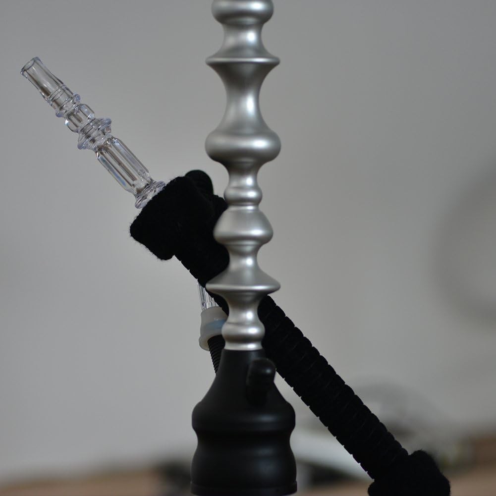 Hookah Hose 6.75ft Washable Hookah Pipe with Detachable Mouth Tips Soft Texti…