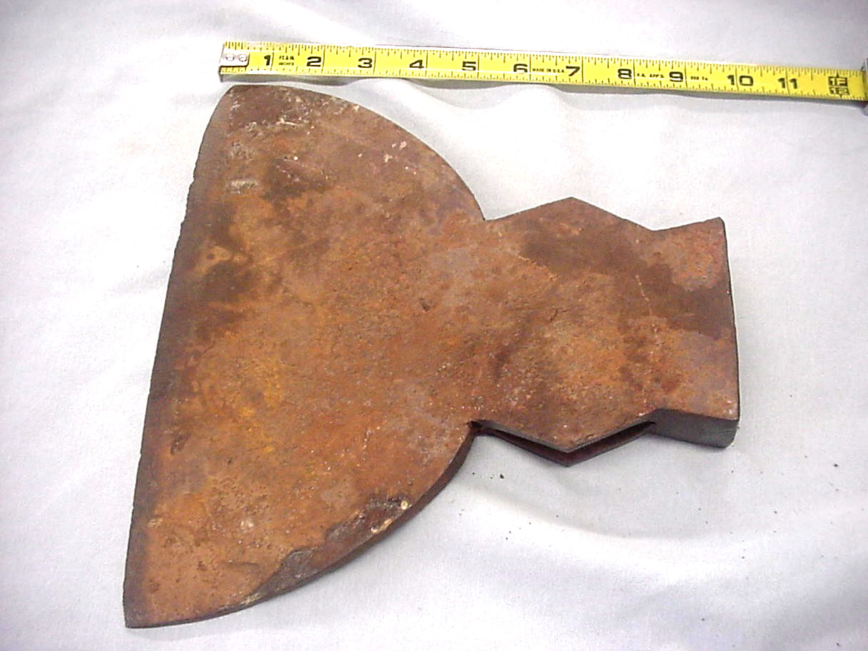 Diamond Edge Large Approx. 7 1/4 lb. Broad Axe Head