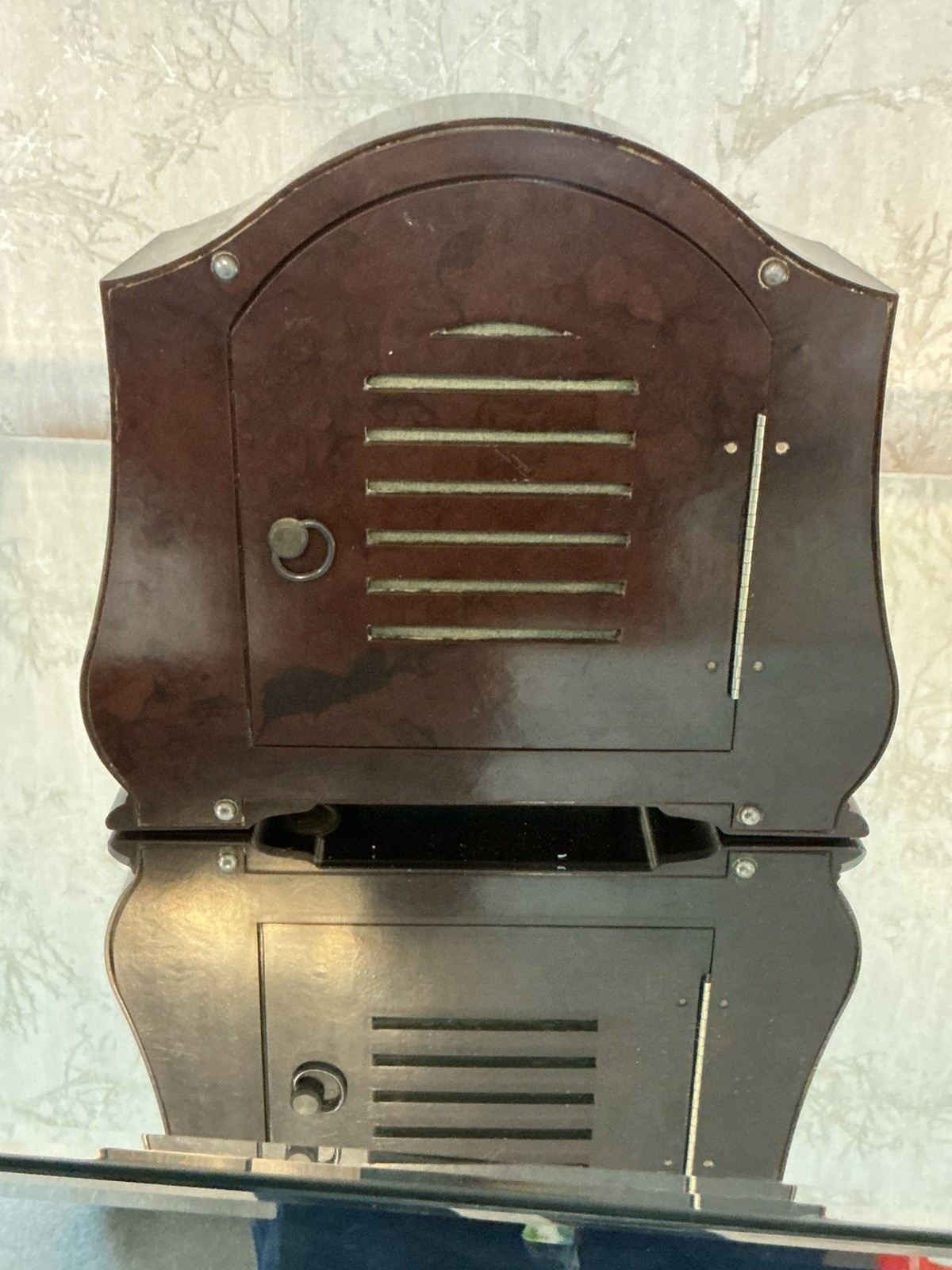 Smiths Enfield Bim Bam Striking mantel clock. Bakelite. Working.