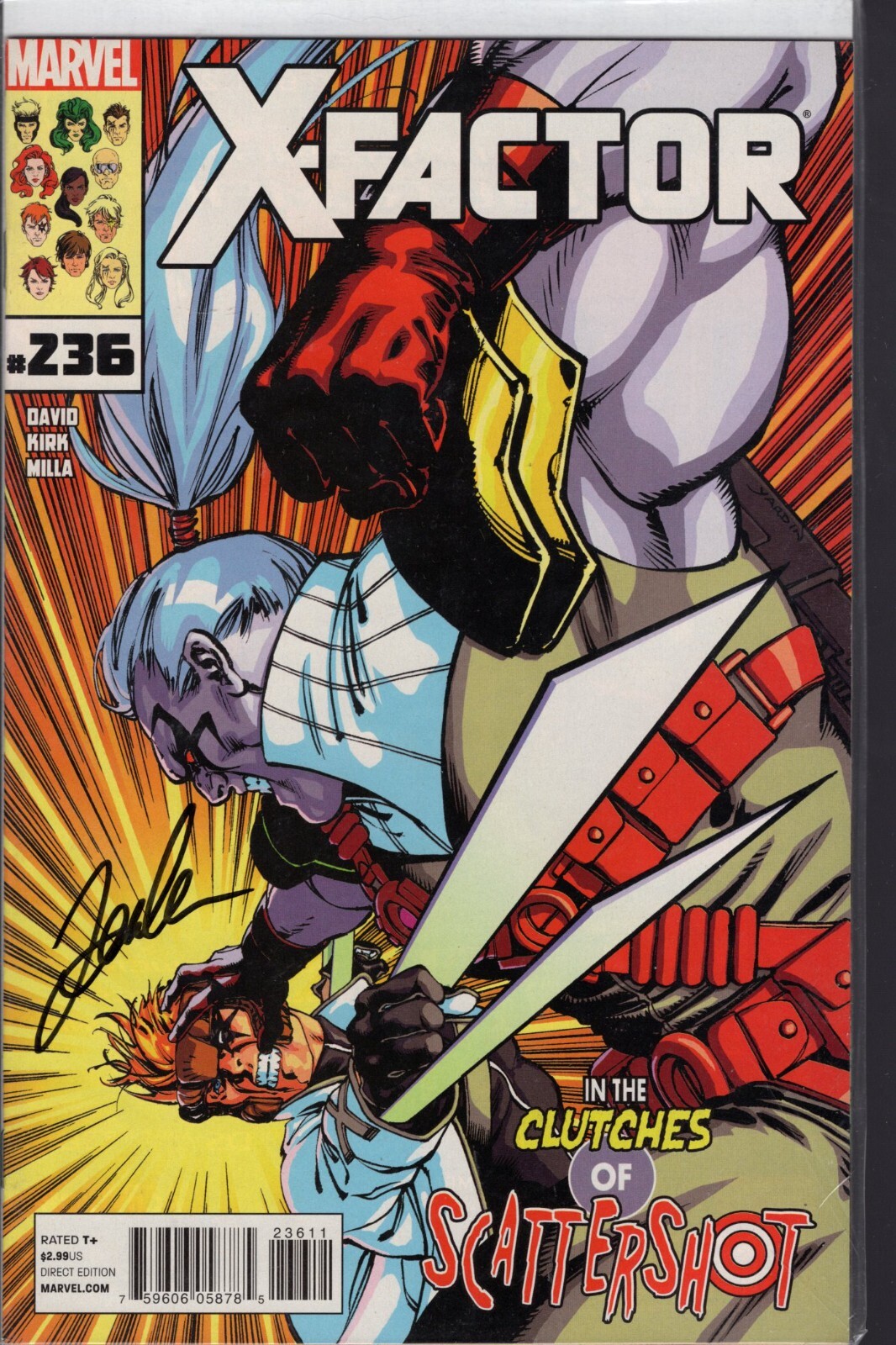 Huge X-Factor Lot! #1-60 Full Run +63-126, Vol 2 #1-50, 200-262(Many Signed!), 6
