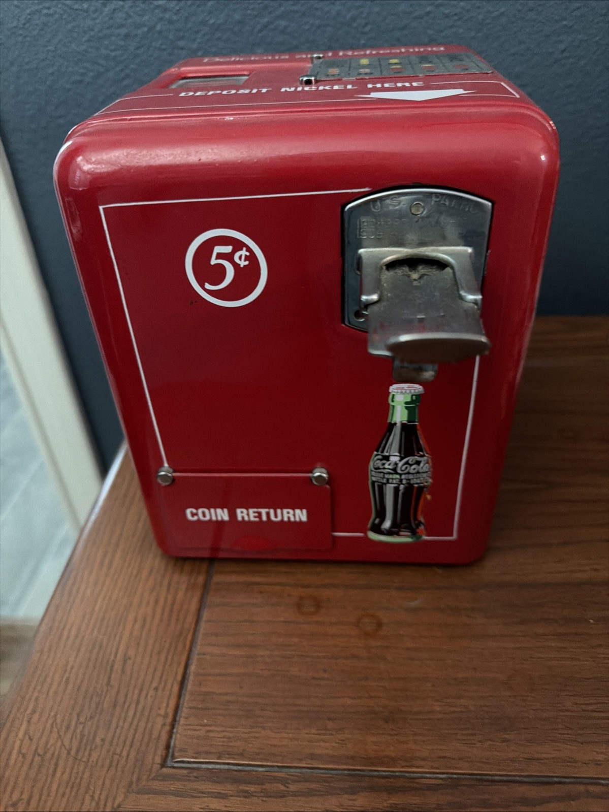 Mills Vest Pocket 5 Cents Slot Machine Coca Cola 1930’s Customized