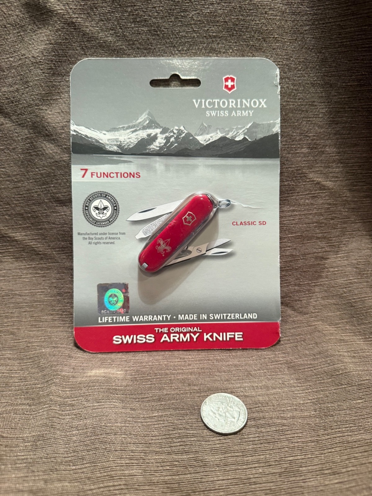 Swiss Army Knife Boy Scouts Victorinox Classic SD Special Edition BSA