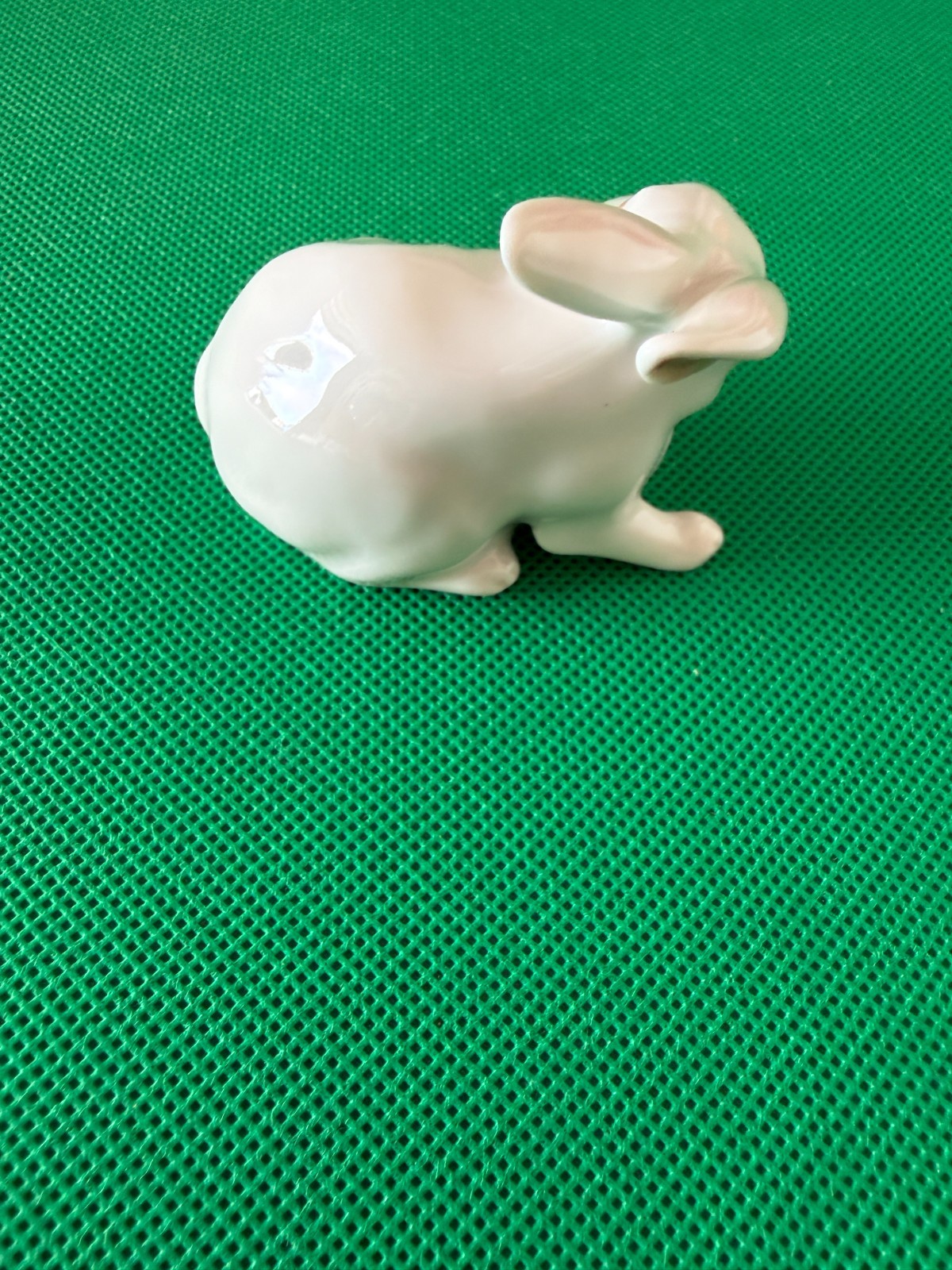 Royal Copenhagen Porcelain Rabbit Figurine #1691 – Denmark – Hand‑Painted