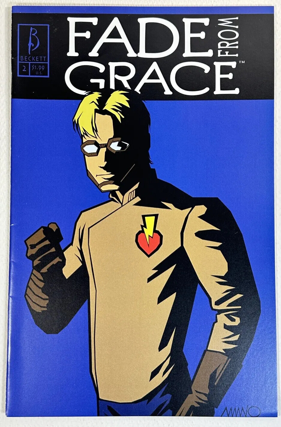 Fade From Grace #2 Beckett. High Grade NM+ 9.6 Unread New!