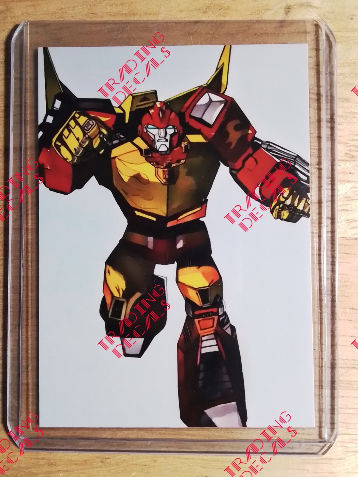 Transformers G1 1985 Original Vintage Style Hot Rod Autobot SKETCH CARD PRINT!