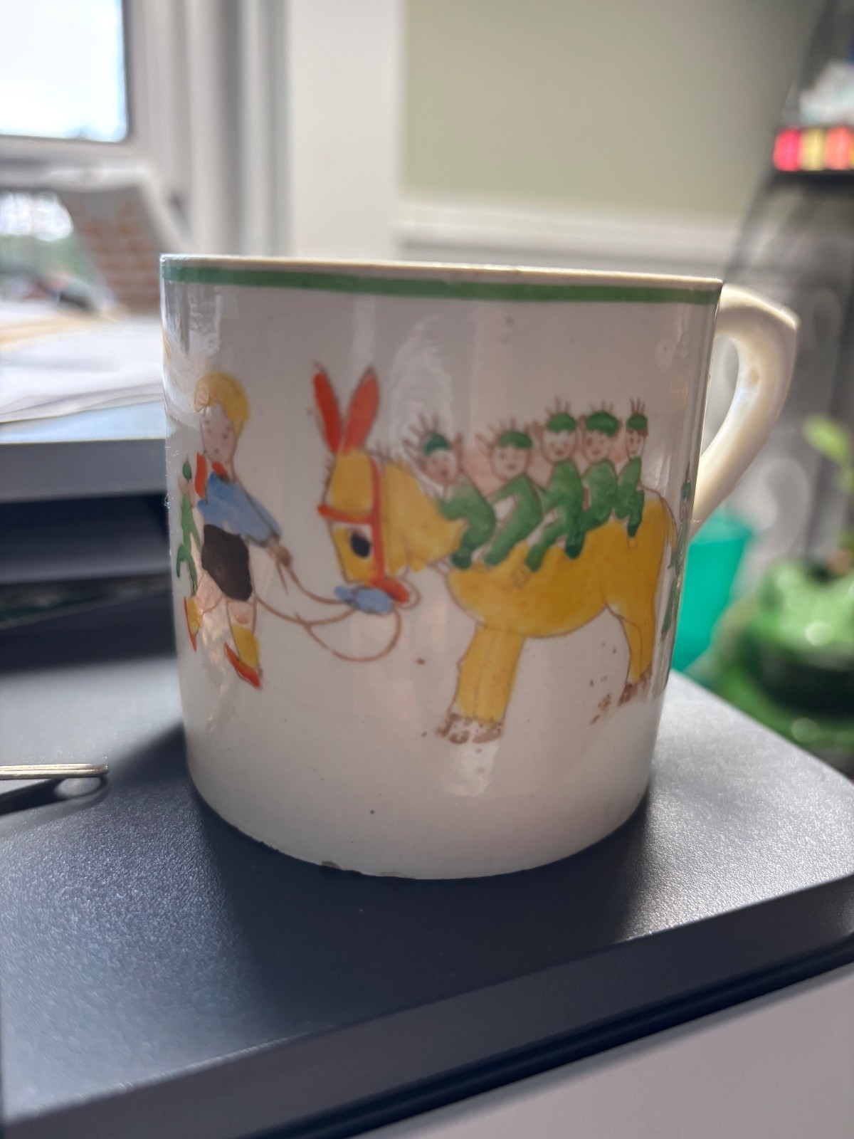 Shelley Mabel Lucie Attwell Child’s Mug w/Faries England 1920’s-1940’s