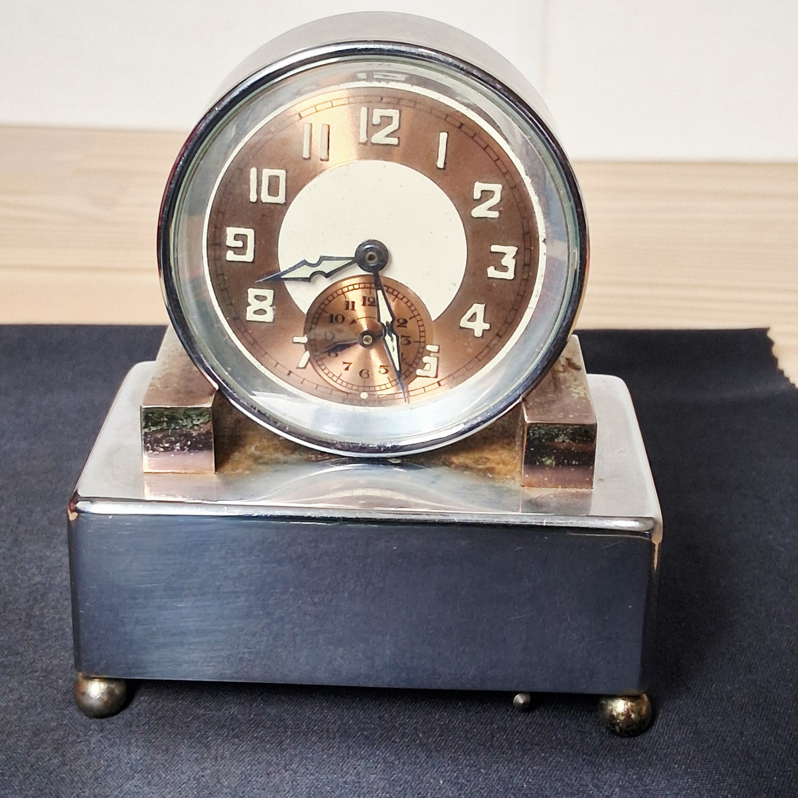 Imperial Jacquard Freres French Musical Alarm Clock 5 Jewels Parts Repair