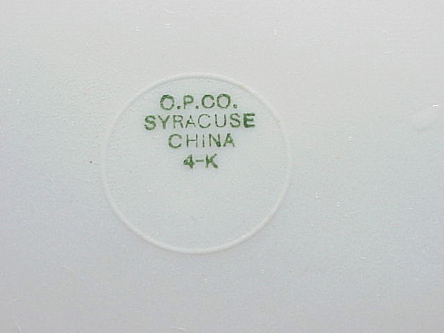 1930 Syracuse China AETNA Insurance Dining Room Restaurant Ware 9½” DINNER PLATE