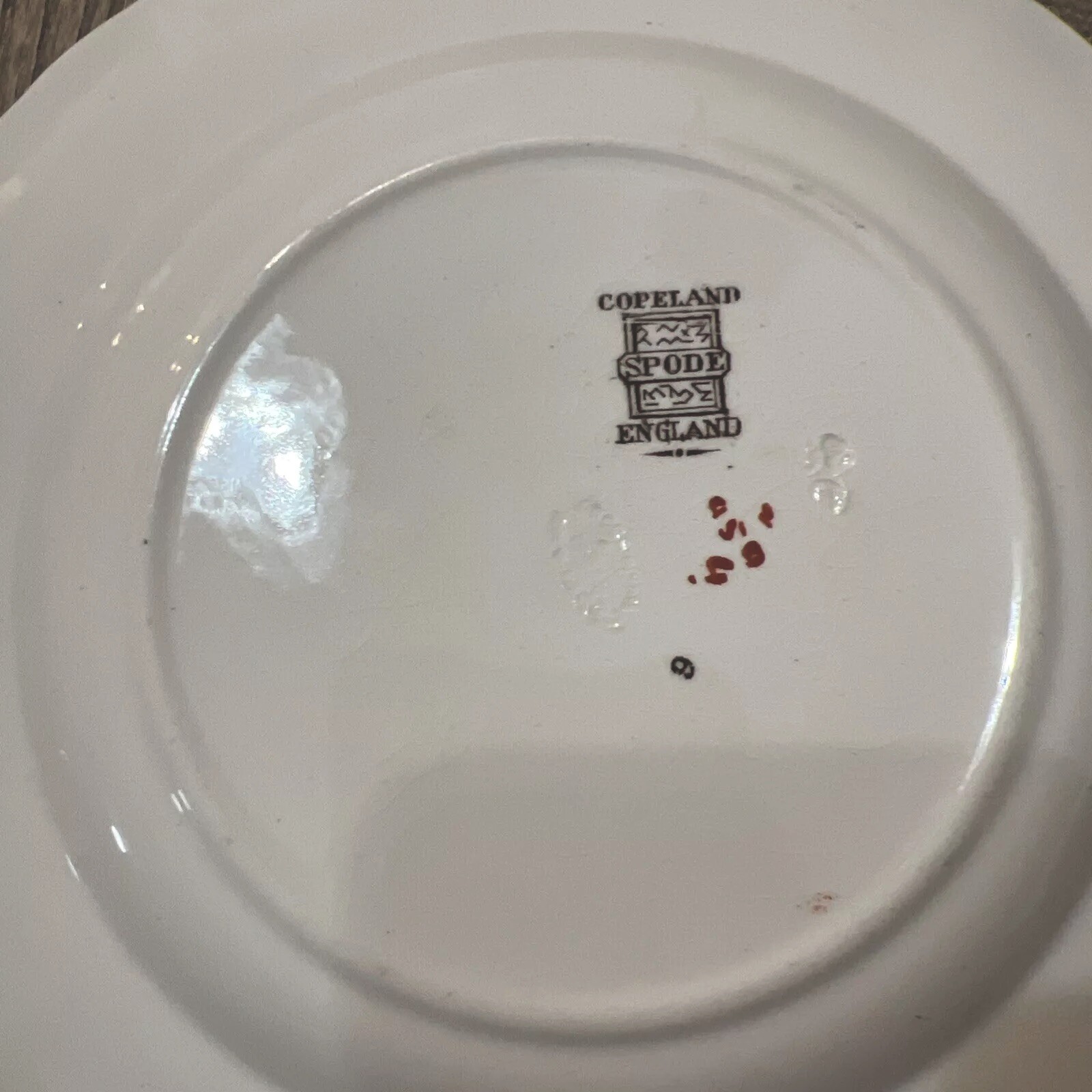 Copeland SPODE ENGLAND India Tree Salad Plate 7 1/2″, Old Mark, Set Of 1