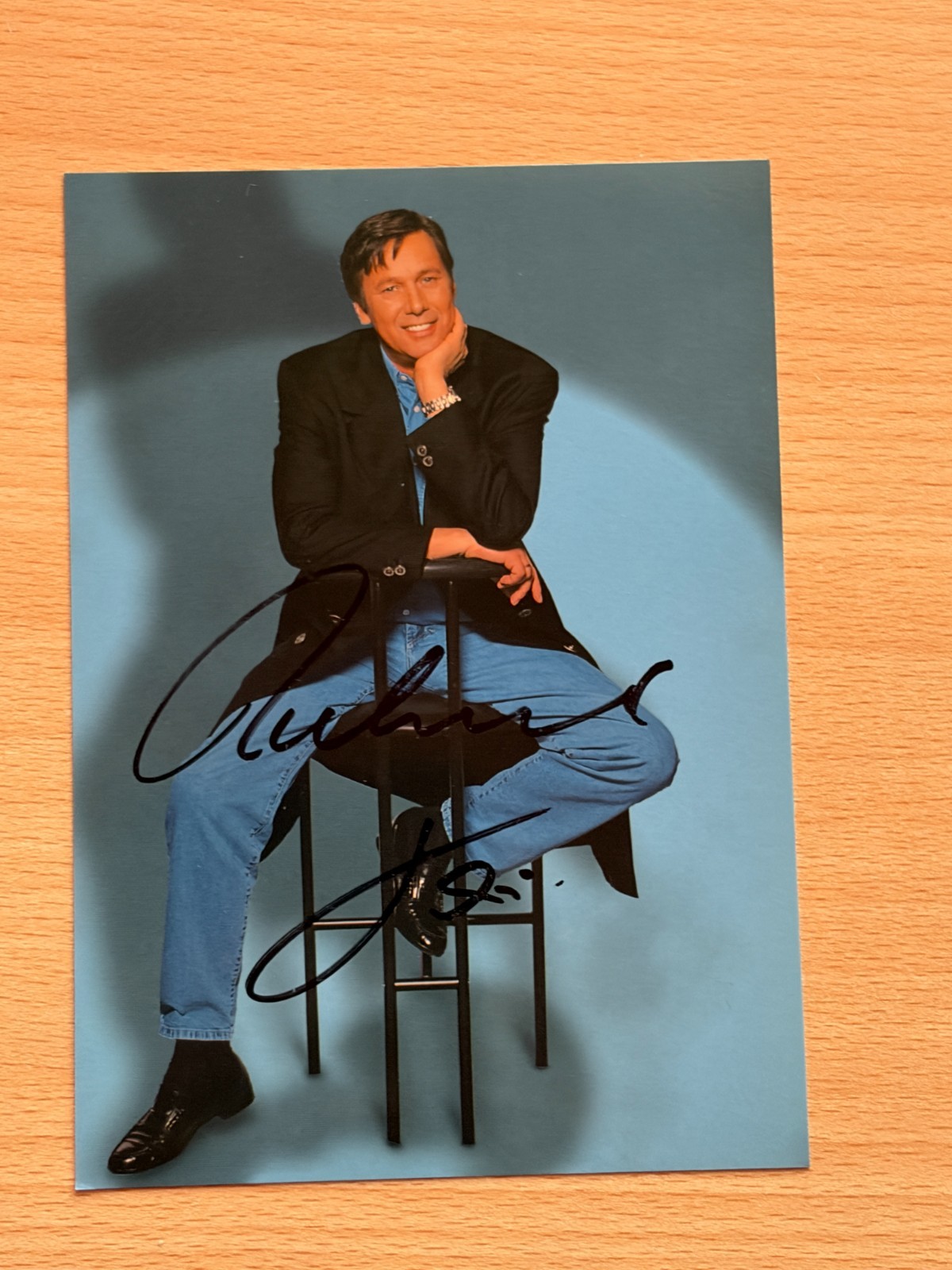 Roland Kaiser – Autograph Card Original Signed – #53064
