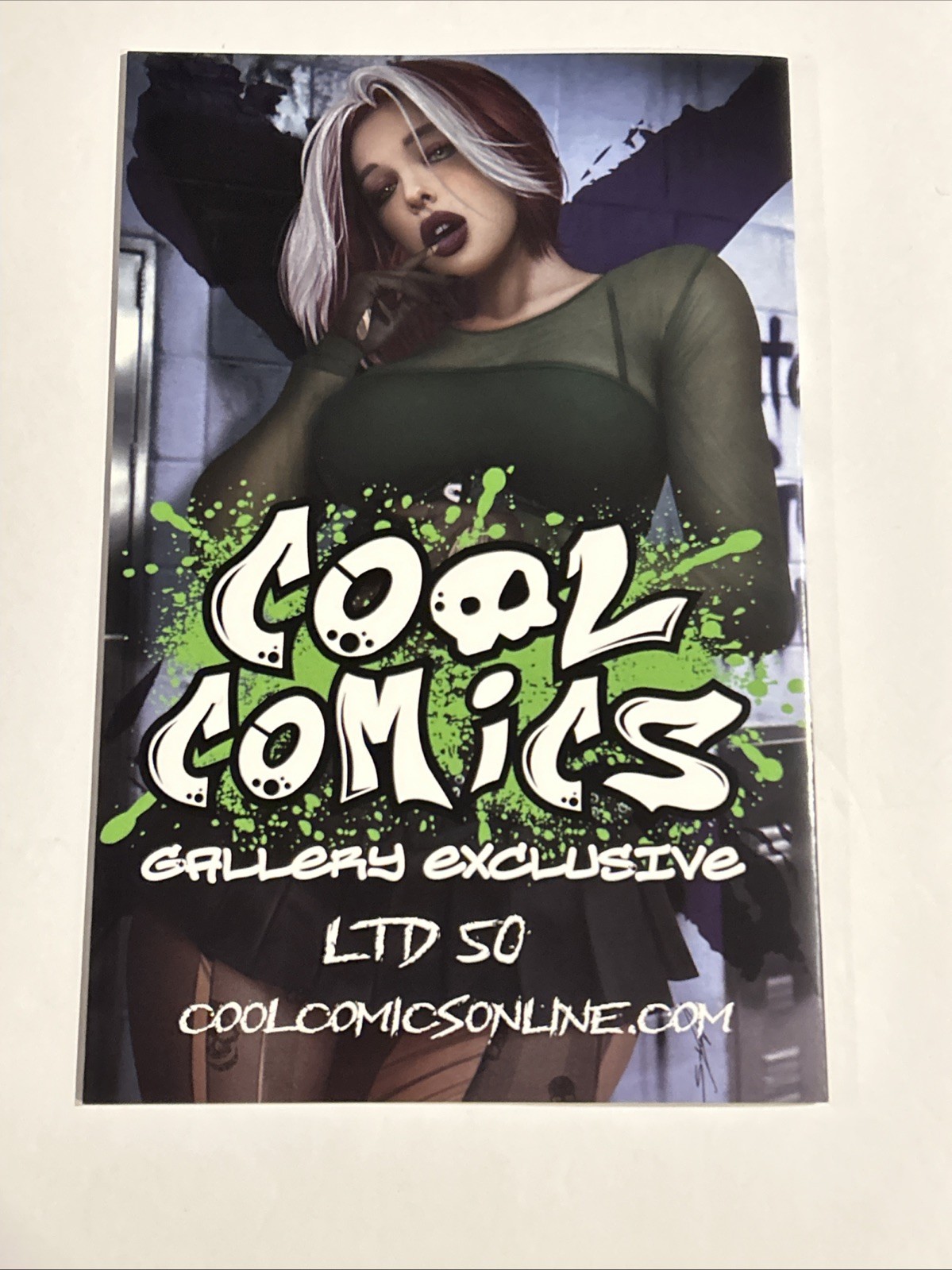 Rogue Goth Cool Comics Cover Gallery Sidney Augusto Full Naughty LTD 50 NM+