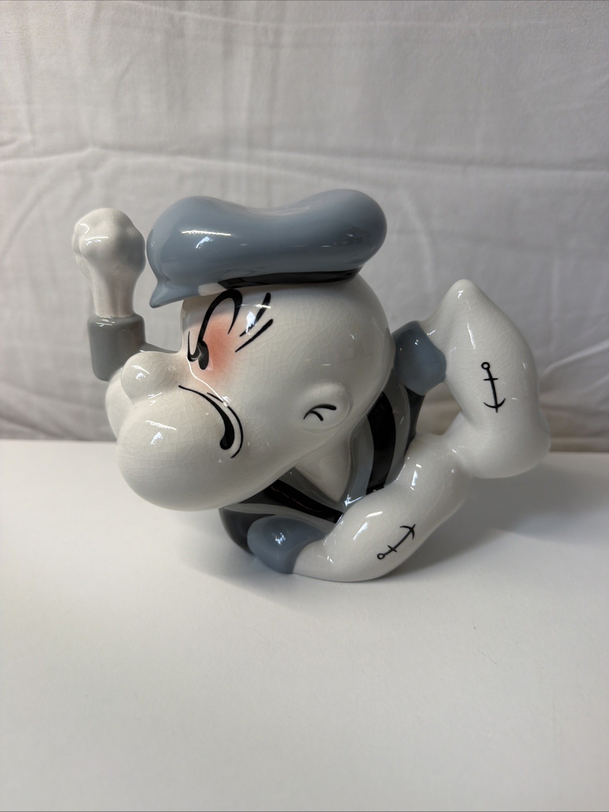 Popeye the Sailor Teapot by Paul Cardew 2001
