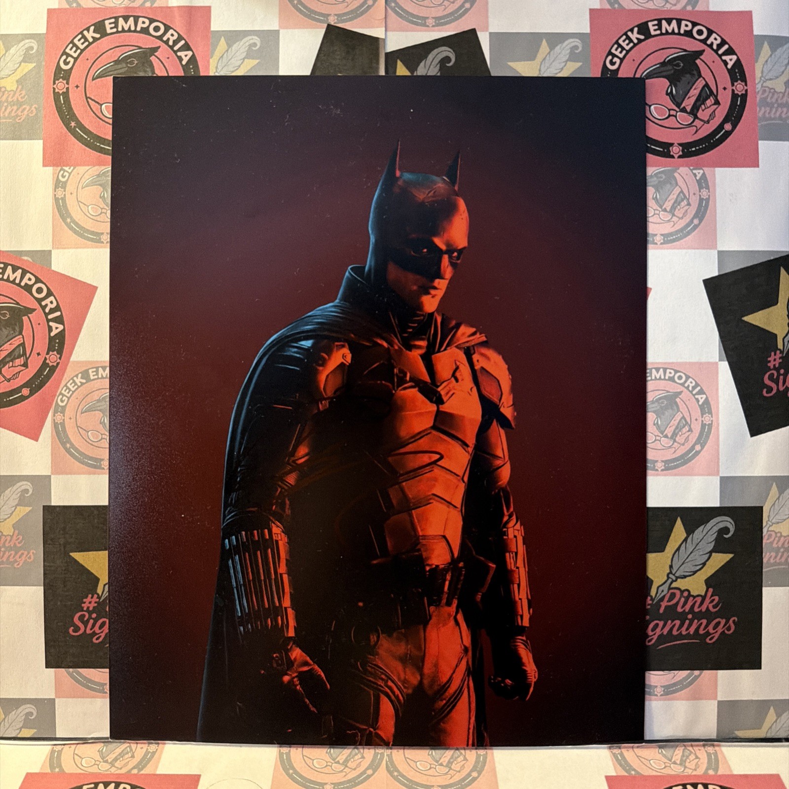 Robert Pattinson Signed The Batman 10×8 Photo