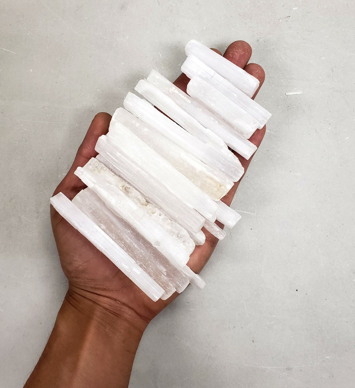 Selenite Sticks – Bulk Wholesale Lot – Selenite Crystal, Selenite Wands