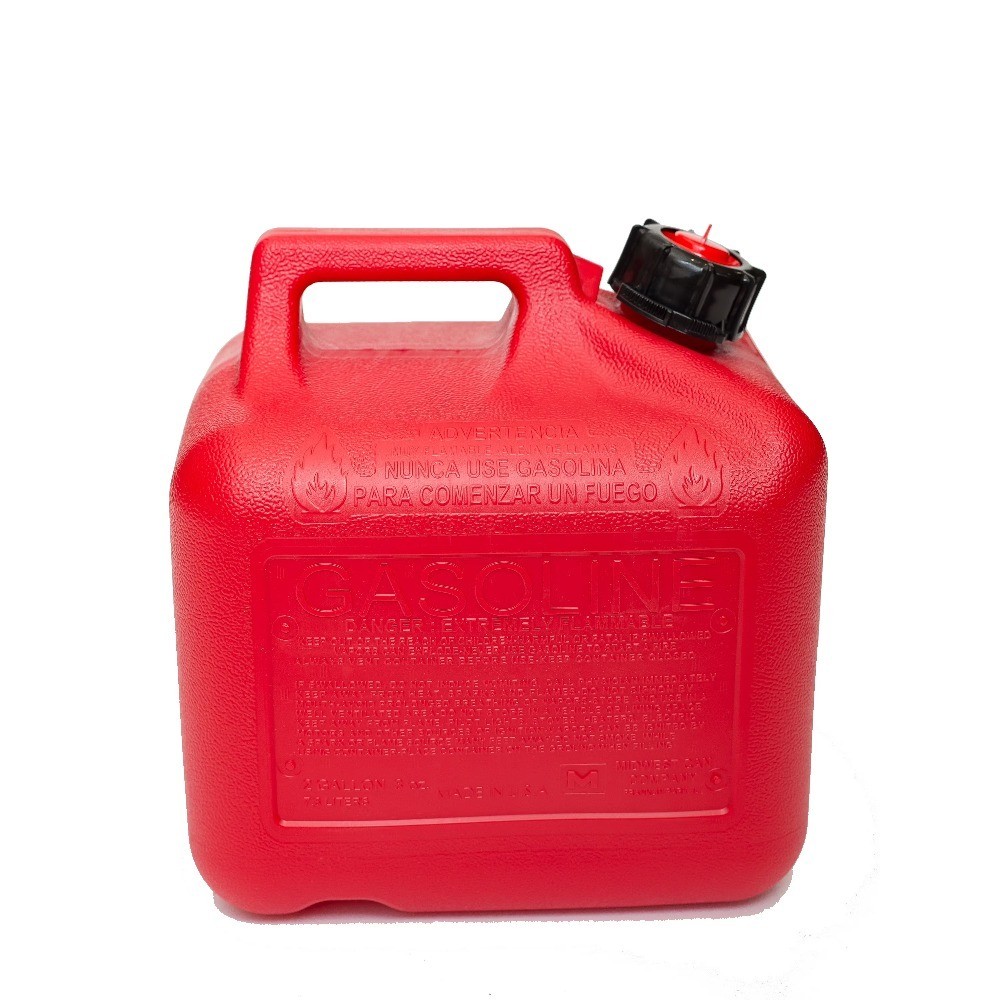 Auto Shut off Can, 2 Gallon, 8 oz. Cpacity, Red in Color, Model 2310-4