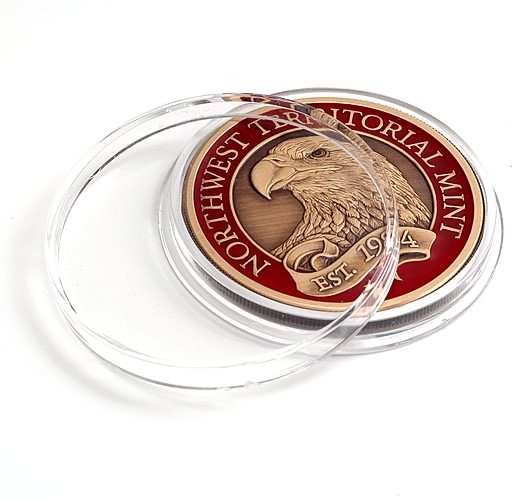1 1/2″ (38 mm) CHALLENGE COIN CAPSULE CLEAR CASE